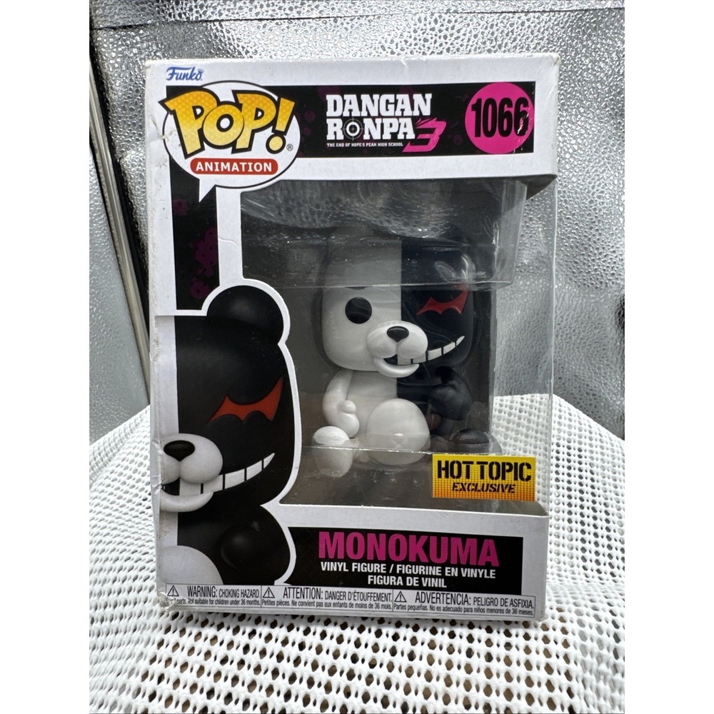 Funko Pop Monokuma 1066 Danganronpa 3 Hot Topic Exclusive Vinyl